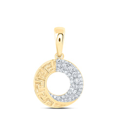 1/5CTW-DIA NK CIRCLE PENDANT