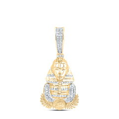 1/2CTW-DIA NK EGYPTIAN QUEEN MENS CHARM