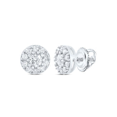 1/3CTW-DIA CN FASHION ROUND STUD EARRING