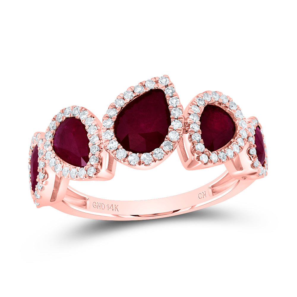 1/3CTW-DIA CN 2CTW PS-RU NAT GEM FASHION RING