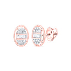1/5CTW-DIA NK GIFT OVAL STUD EARRING