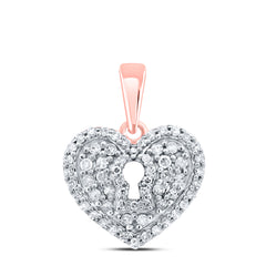 3/8CTW-DIA P1 GIFT  HEART PENDANT