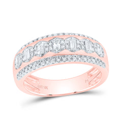 3/4CTW-DIA P1 ROUND TRIO RING