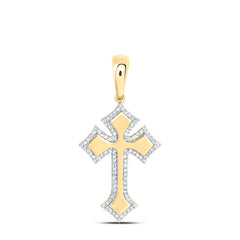 1/3CTW DIA NK FASHION CROSS PENDANT