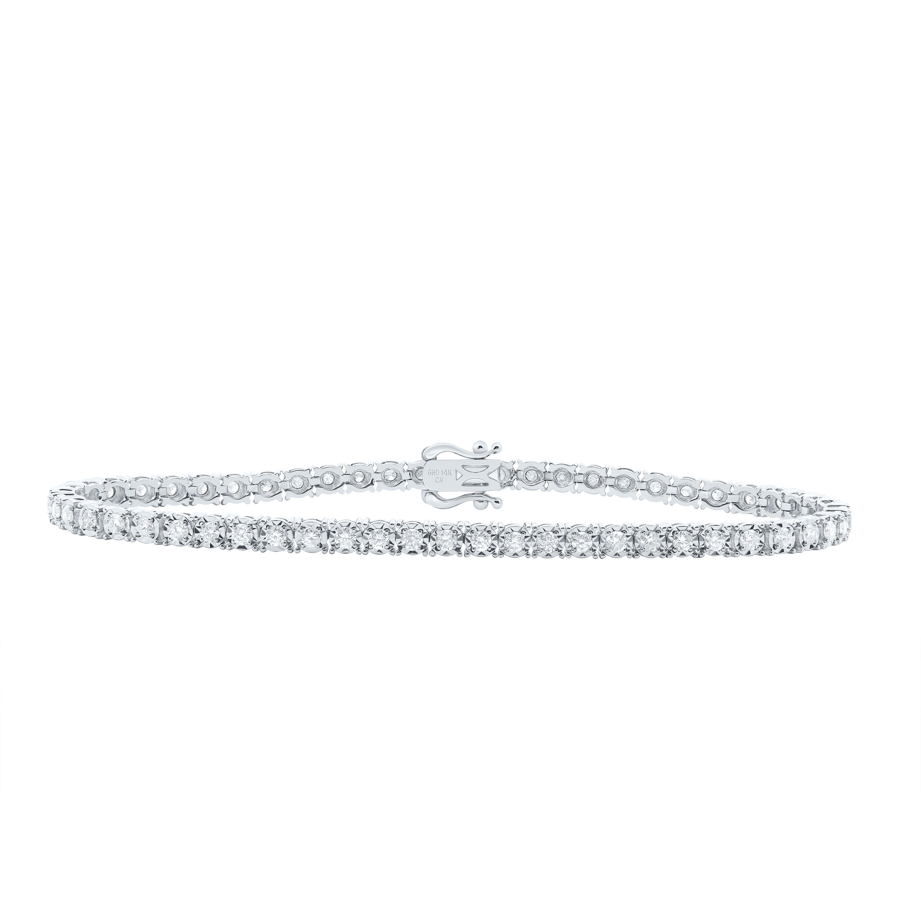 1 3/4CTW-DIA CN FASHION TENNIS BRACELET (7 INCH)