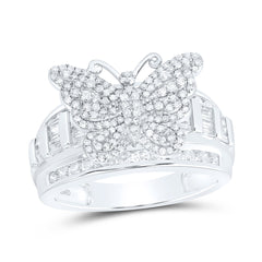 1CTW-DIA NK FASHION BUTTERFLY RING