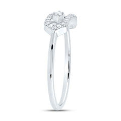 1/6CTW-DIA CN FASHION PAPER CLIP RING