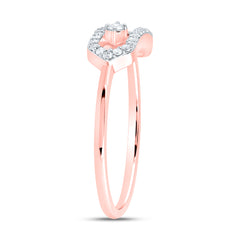 1/6CTW-DIA CN FASHION PAPER CLIP RING