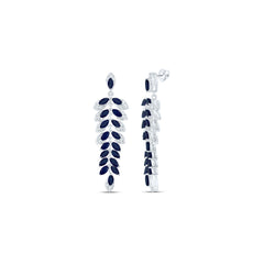 5/8CTW-DIA ANA M 3 3/8CTW-MQ-BS NAT GEM DANGLING EARRING