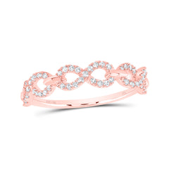 1/4CTW-DIA NK FASHION INFINITY RING
