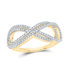 1/3CTW-DIA NK FASHION INFINITY RING
