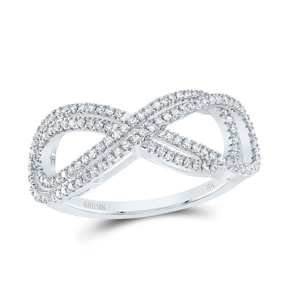 1/3CTW-DIA NK FASHION INFINITY RING