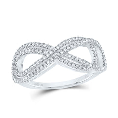 1/3CTW-DIA NK FASHION INFINITY RING