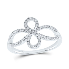 1/4CTW-DIA NK FASHION INFINITY RING