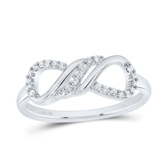 1/6CTW-DIA NK FASHION INFINITY RING