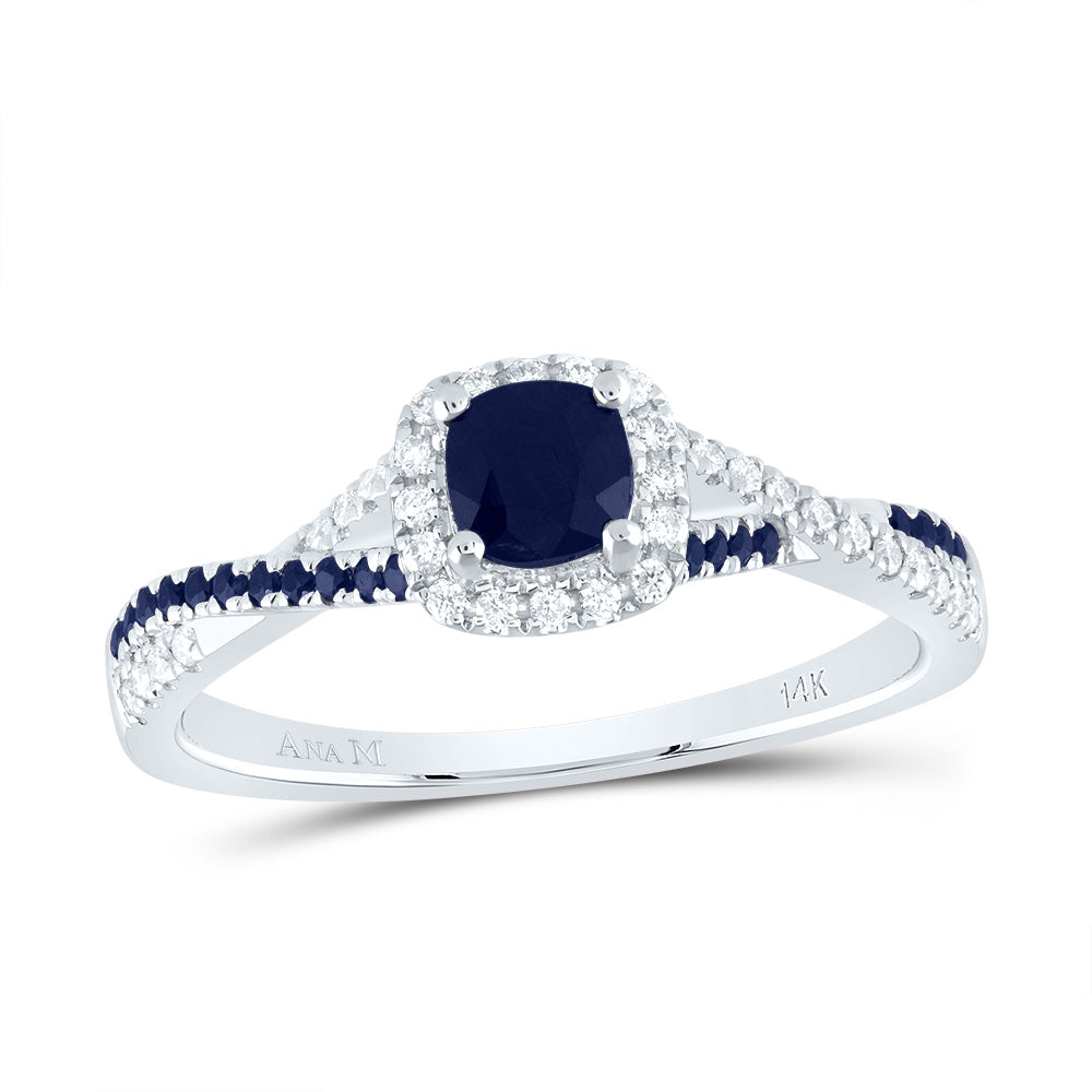 1/8CTW-DIA ANA M 1/8CTW-RD-BS 4MM CU-BS NAT GEM SINGLE HALO BRIDAL RING