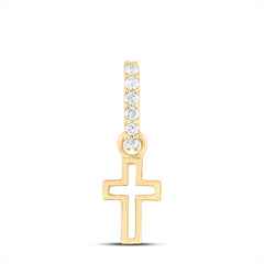 1/20CTW-DIA ANA M FASHION CROSS PENDANT