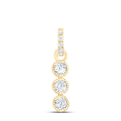 1/6CTW-DIA ANA M FASHION PENDANT