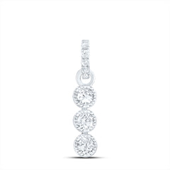 1/6CTW-DIA ANA M FASHION PENDANT