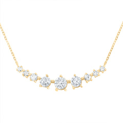 1/4CTW-DIA CN FASHION NECKLACE(18 INCH)