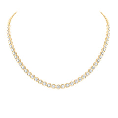 2 3/4CTW-DIA NKE FASHION TENNIS NECKLACE (18 INCH)
