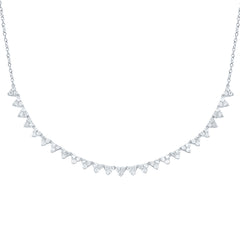 1 1/3CTW-DIA CN FASHION NECKLACE (18 INCH)
