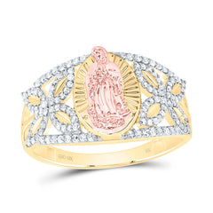 1/3CTW-DIA NK FASHION VIRGIN MOTHER MARY OVAL LADIES RING