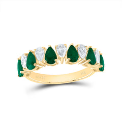 5/8CTW-DIA ANA M 1CTW-PS-EM NAT GEM RING