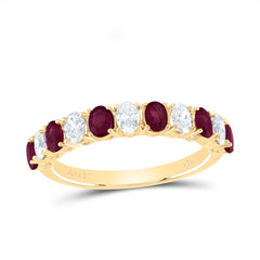 3/8CTW-DIA ANA M 7/8CTW-OV-RU NAT GEM RING