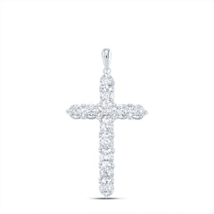 1/3CTW-DIA ANA M FASHION CROSS PENDANT