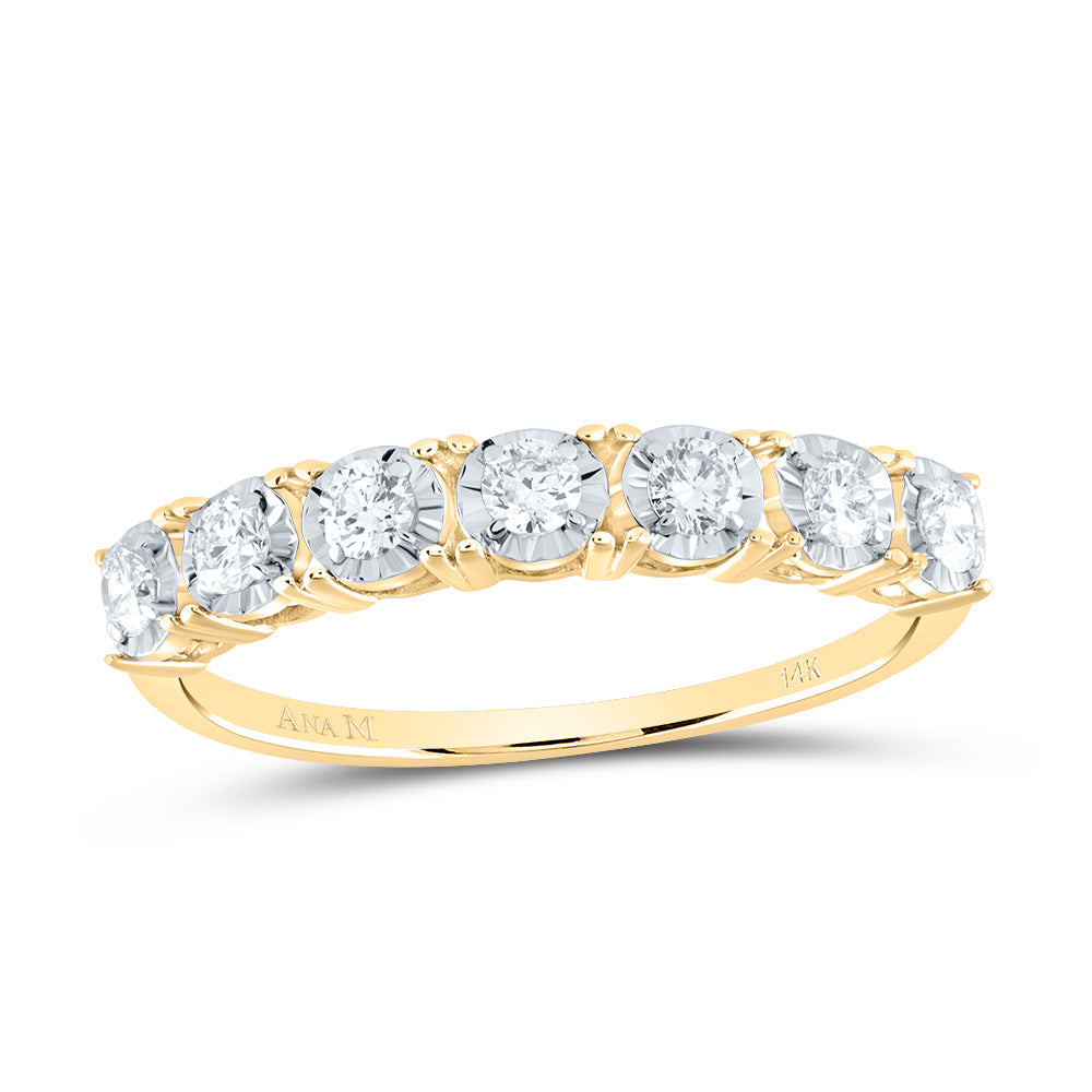 1/4CTW-DIA ANA M FASHION WEDDING LADIES  BAND