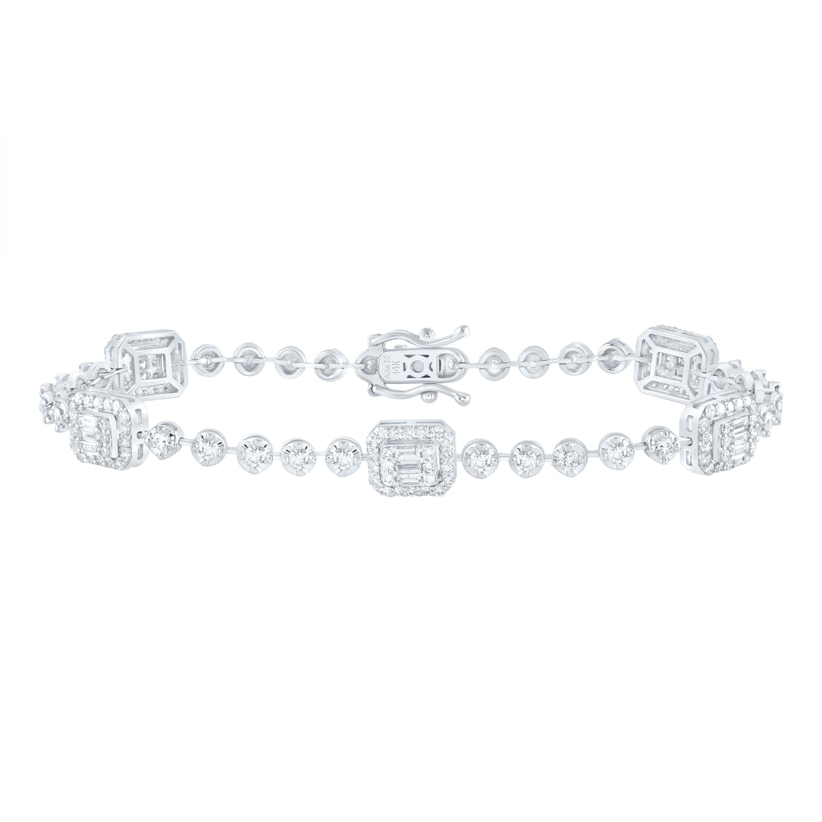 2 1/3CTW-DIA ANA M FASHION OCTAGON BRACELET (7 INCH)