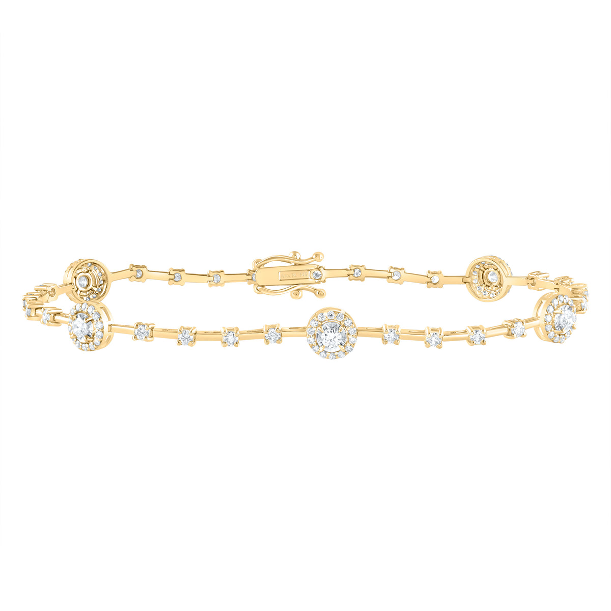 1 1/2CTW-DIA ANA M FASHION ROUND BRACELET (7 INCH)
