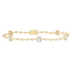 1 1/2CTW-DIA ANA M FASHION ROUND BRACELET (7 INCH)