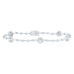 1 1/2CTW-DIA ANA M FASHION ROUND BRACELET (7 INCH)