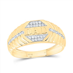 1/5CTW-DIA P1 DAD MEN RING