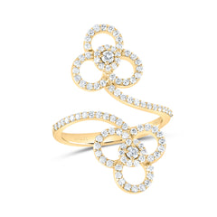 14K Yellow Gold 5/8 CTW-Natural Diamond Fashion Ring 3.51 Gram