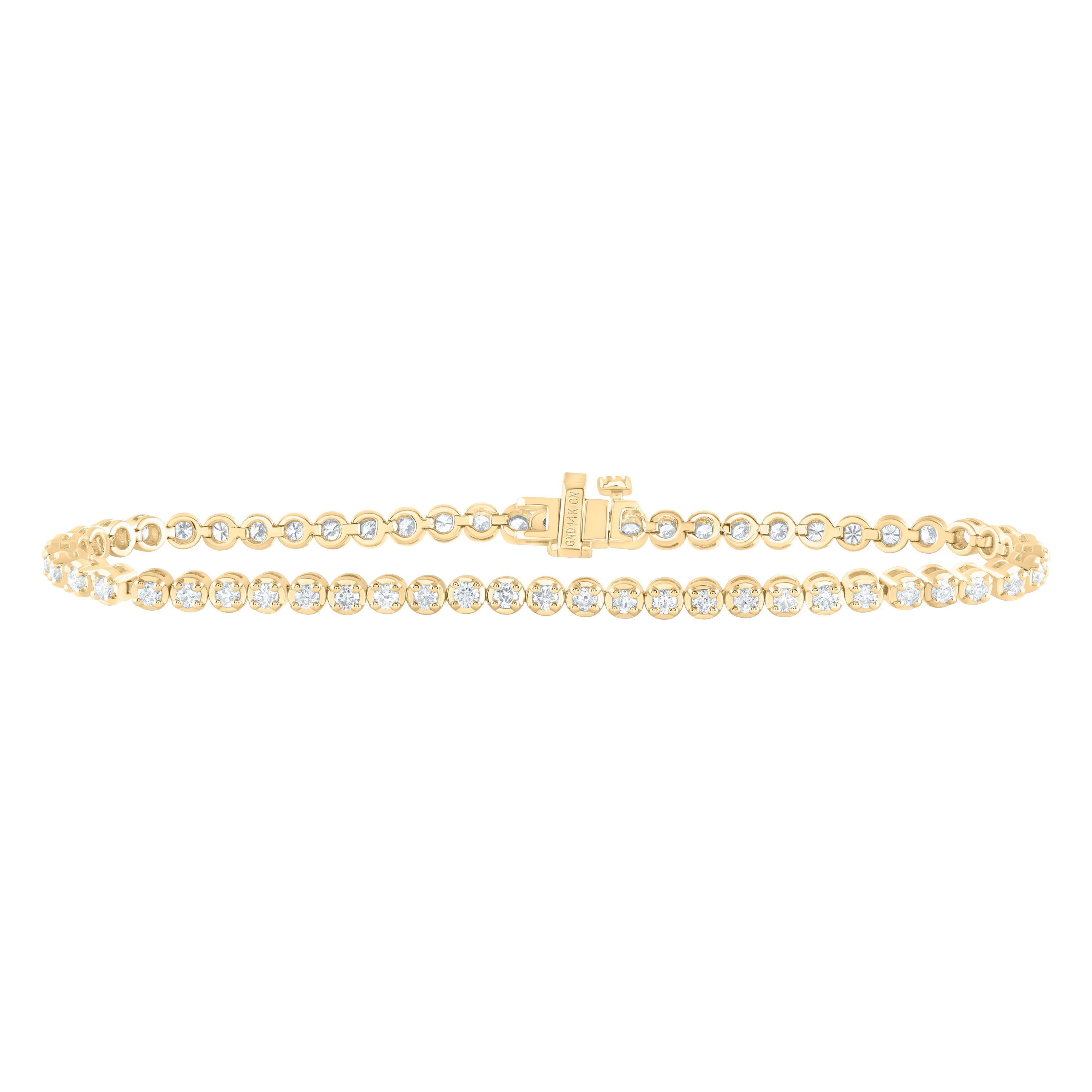 1 3/4CTW-DIA CN FASHION ROUND TENNIS BRACELET (7 INCH)