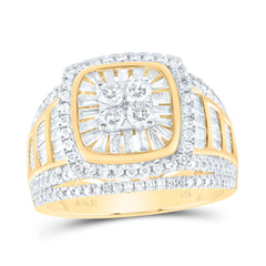 1 7/8CTW-DIA ANA M CUSHION SINGLE HALO BRIDAL RING