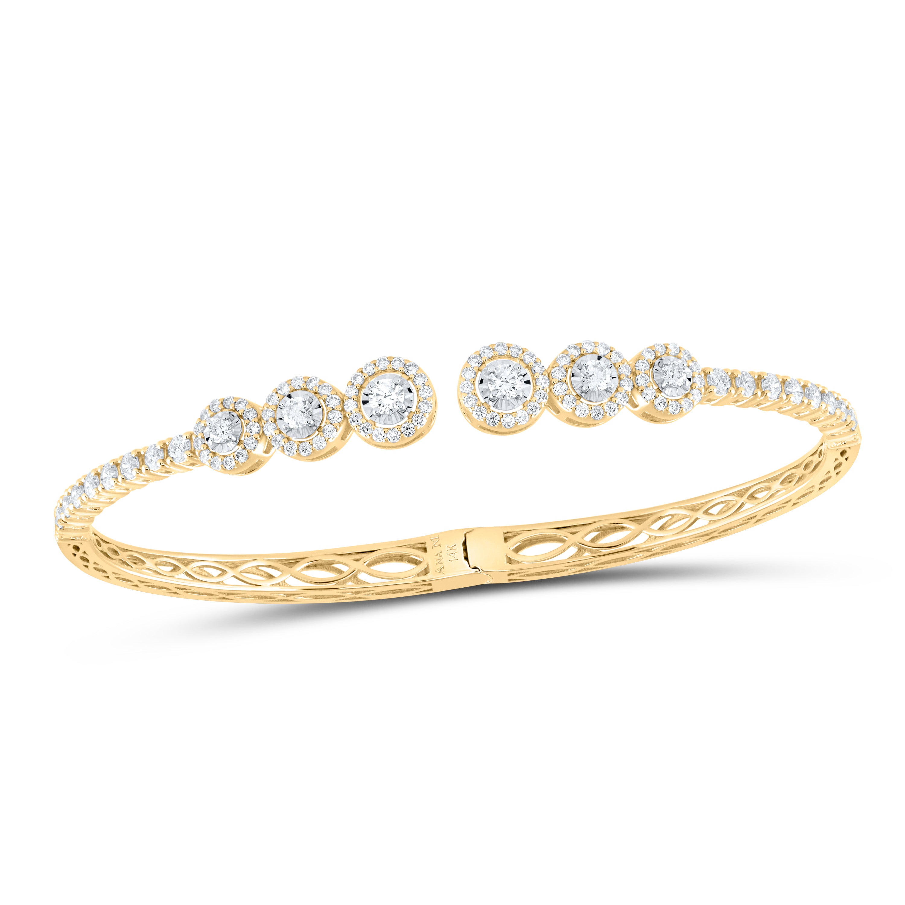 1 1/5CTW-DIA ANA M FASHION BANGLE