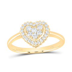 1/3CTW-DIA ANA M FASHION HEART RING