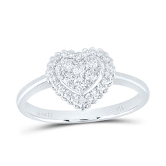1/3CTW-DIA ANA M FASHION HEART RING