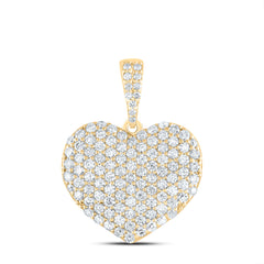 1 1/3CTW-DIA ANA M FASHION HEART PENDANT