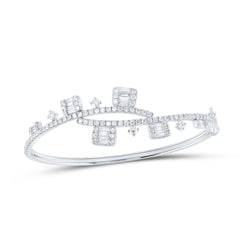 2 1/2CTW-DIA ANA M FASHION BANGLE(50X60MM)