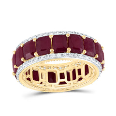 5/8 CTW-DIA ANA M 8CTW-OC-RU NAT GEM BAND