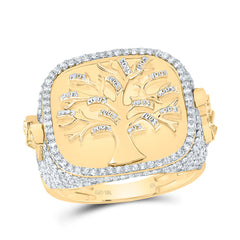 1 1/2CTW-DIA NK MONEY TREE MENS RING