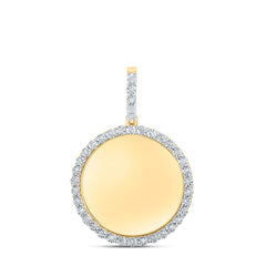 1/5CTW-DIA NK FANUK MEMORY ROUND MENS CHARM