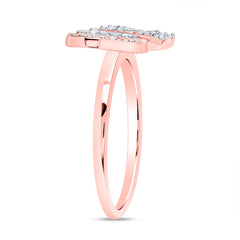 1/4CTW-DIA NK FASHION BUTTERFLY RING