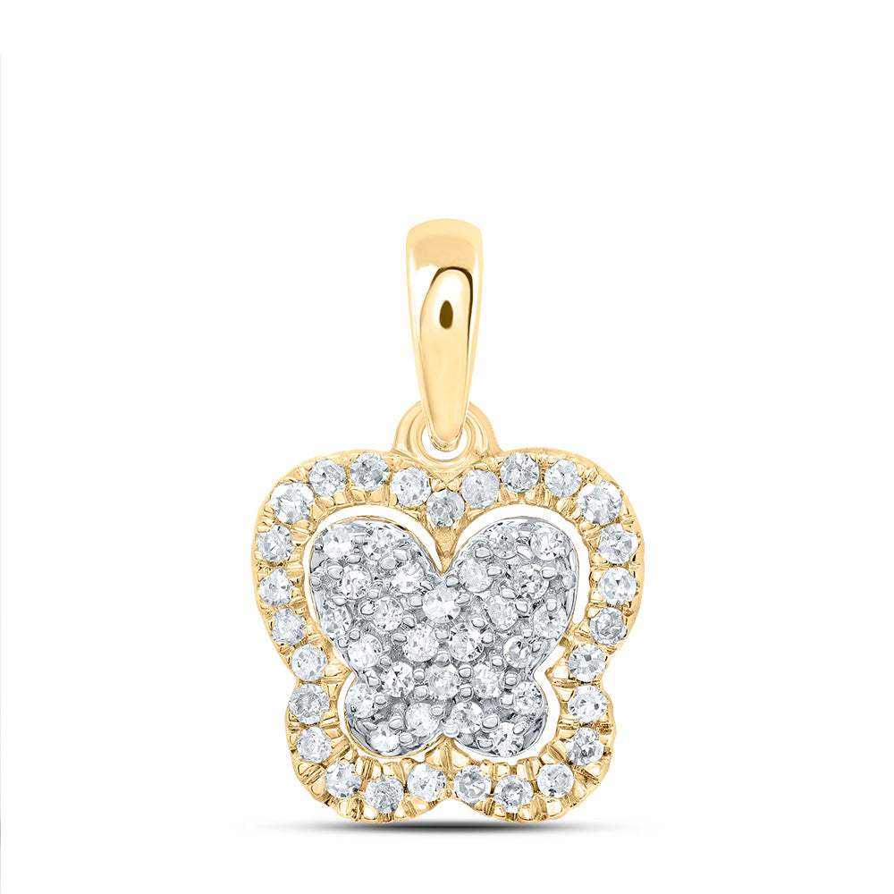 1/5CTW-DIA P1 GIFT BUTTERFLY PENDANT