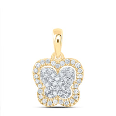 1/5CTW-DIA P1 GIFT BUTTERFLY PENDANT